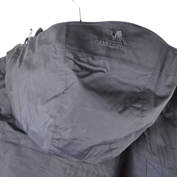 NWT Camel Crown Womens Ski Jacket‎ Detachable Hooded Coat Black Size L - Picture 11 of 16
